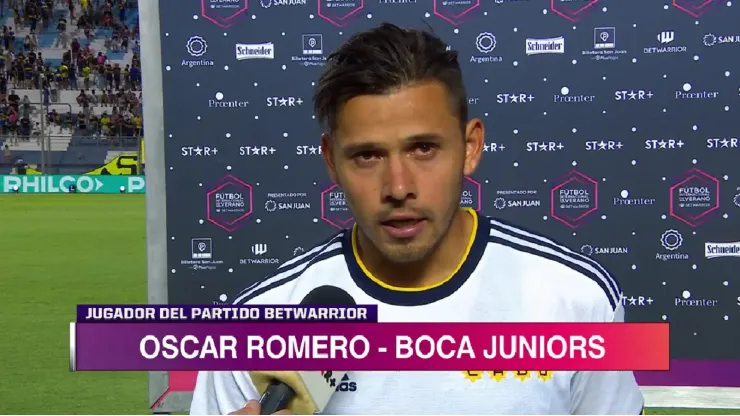 Óscar Romero palpitó la final contra Racing: "Boca requiere siempre ganar títulos"